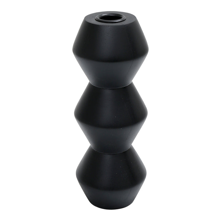 Brancusi-Inspired Tall & Short Rounded Candle Duo