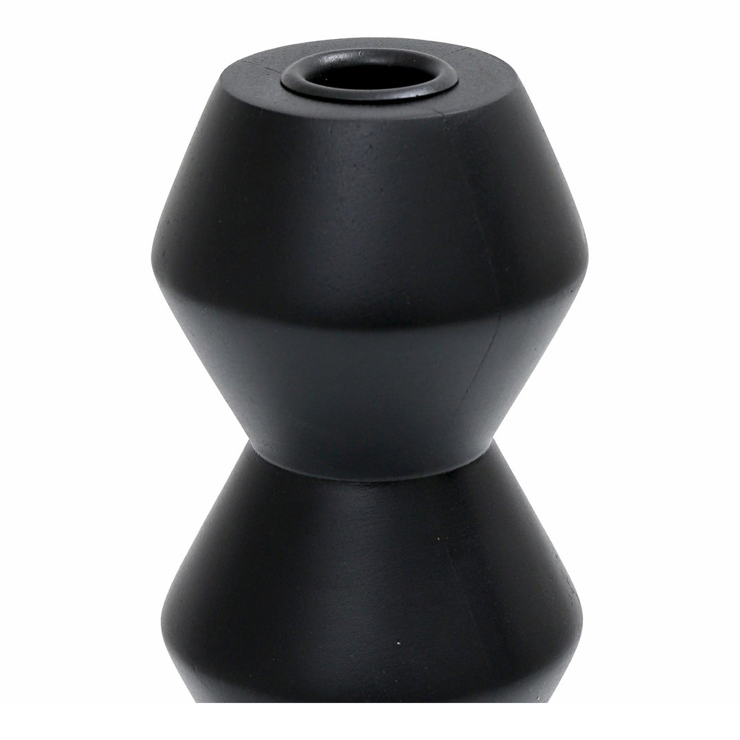 Brancusi-Inspired Tall & Short Rounded Candle Duo
