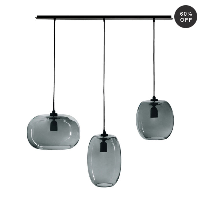 Glass Blossom Swirl Pendant