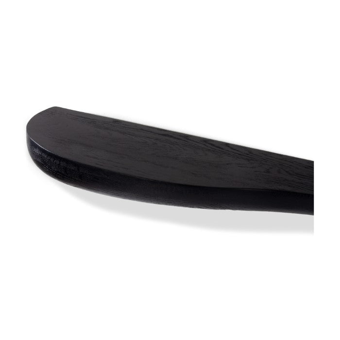 Nature's Canvas: Organic Oak Wall Art Shelves - Large