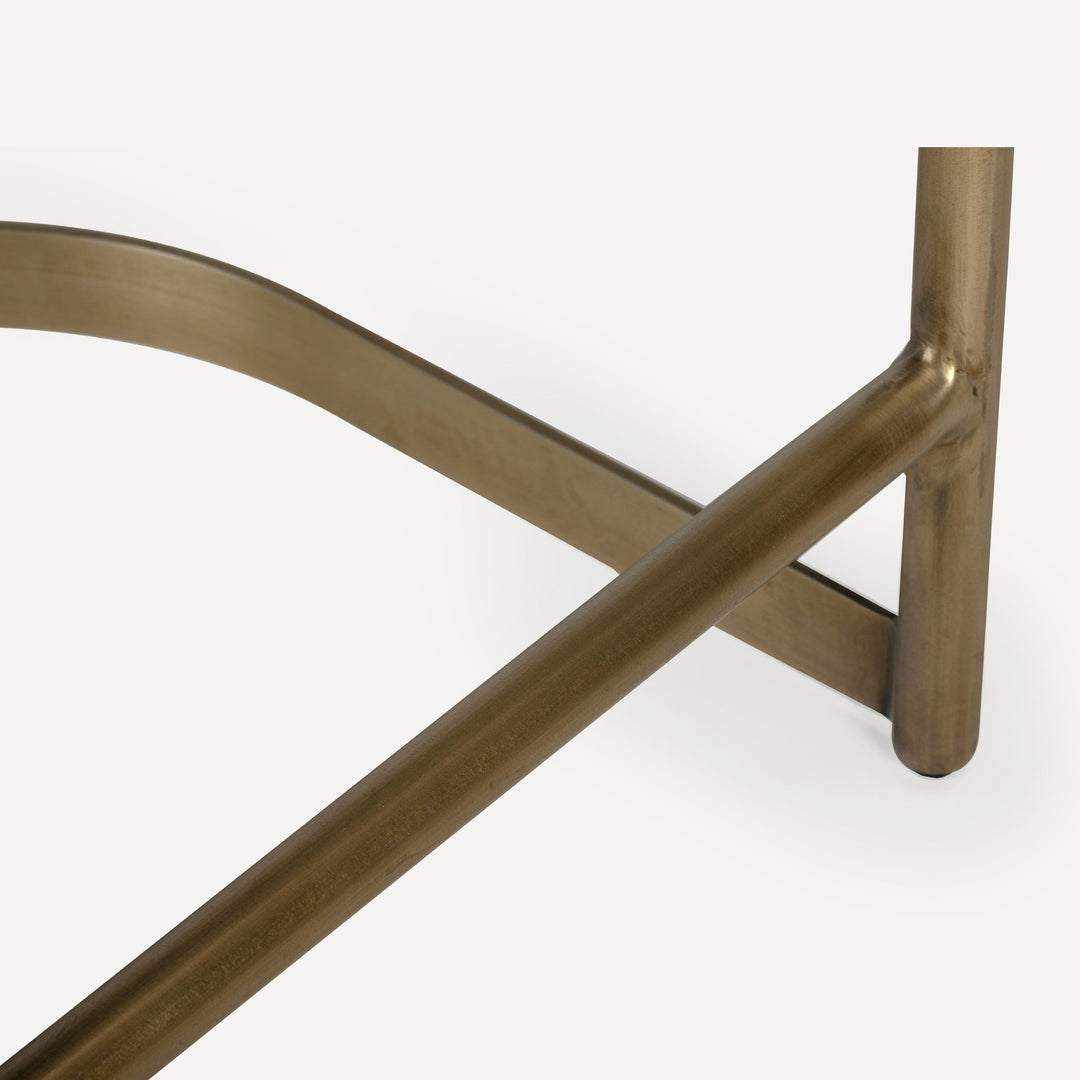 Vintage-Inspired Art Deco Dining Stool