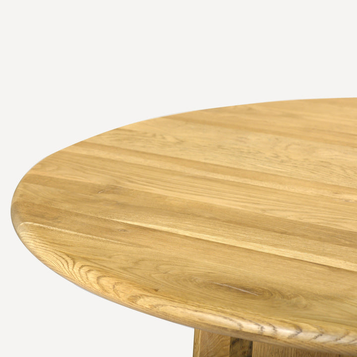 Nature's Embrace Round Oak Table