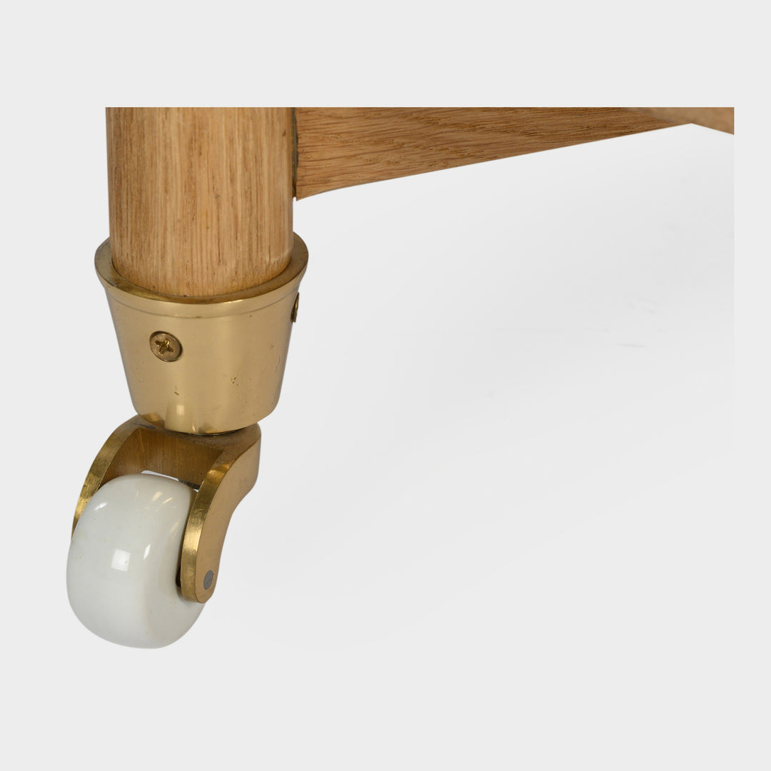 Oak Chic Mobile Bar Organizer - Charcoal