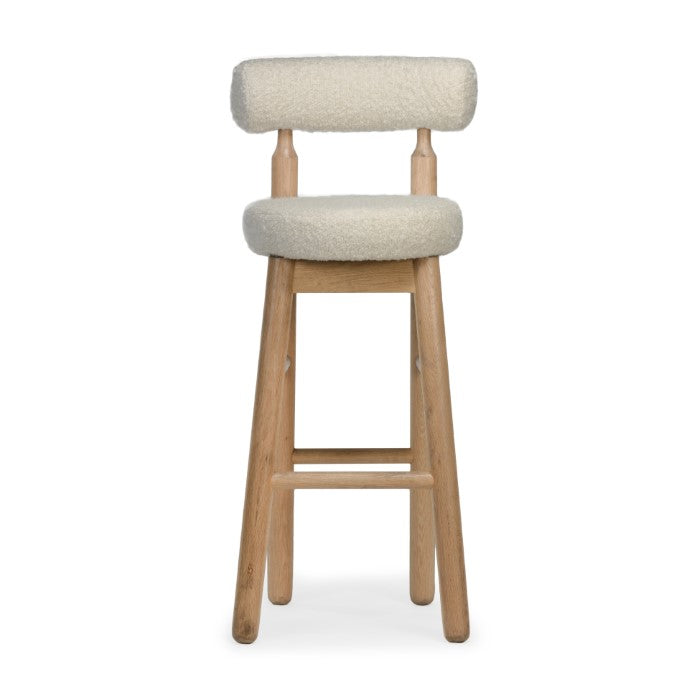 Nature's Pinnacle Counter Stool - Earthy Hues
