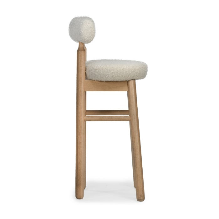 Nature's Pinnacle Counter Stool - Earthy Hues