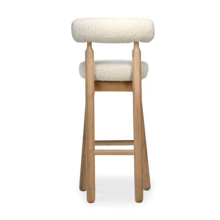 Nature's Pinnacle Counter Stool - Earthy Hues