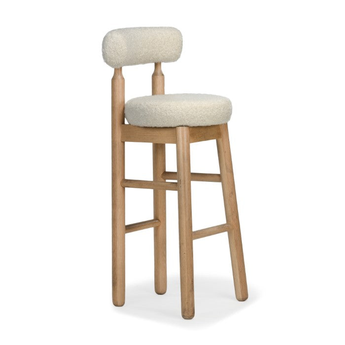 Nature's Pinnacle Counter Stool - Earthy Hues