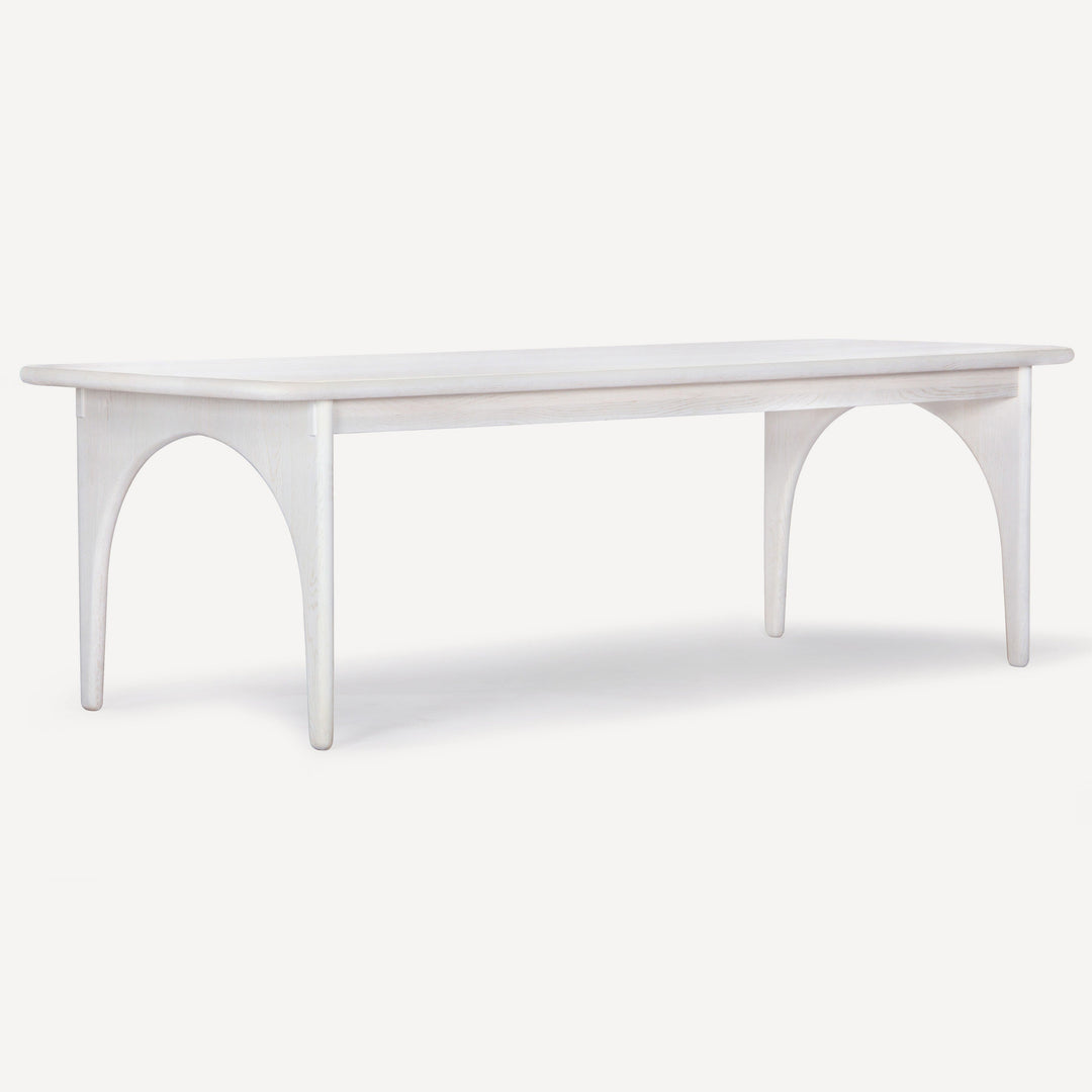Archway Oak Dining Table - Weathered Finish