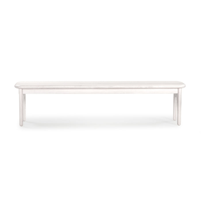 Archway Rustic Dining Bench - Weathered Wood