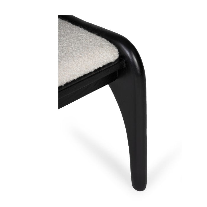 Architect's Embrace Dining Chair - Charcoal Oak