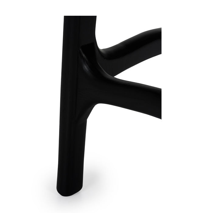 Archi-Curve Charcoal Bar Stool