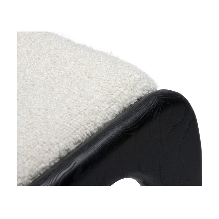 Archway Oak Bistro Stool - Charcoal