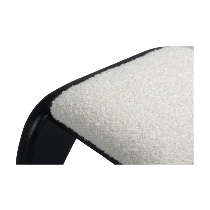 Archway Oak Bistro Stool - Charcoal