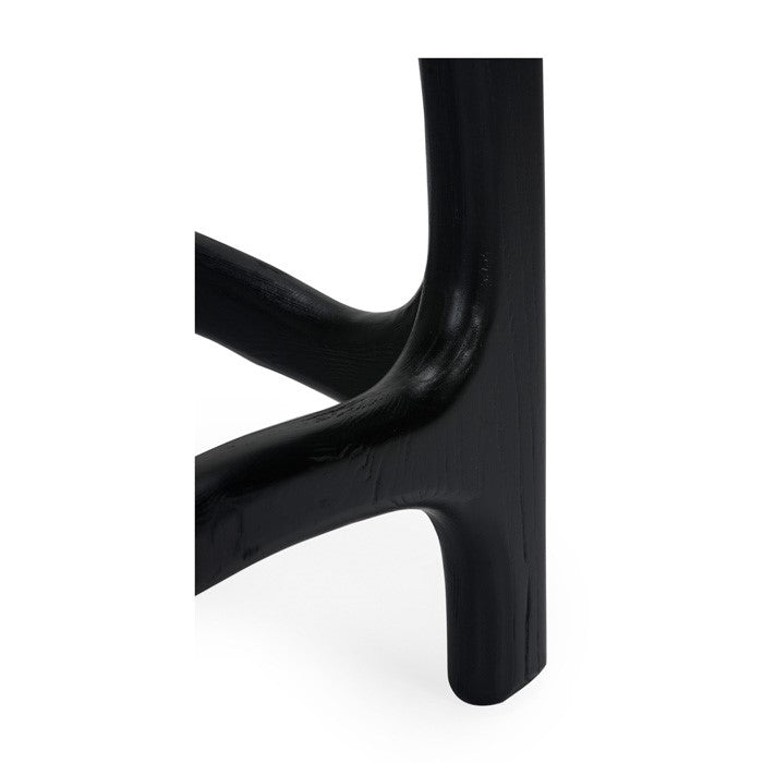 Archway Oak Bistro Stool - Charcoal