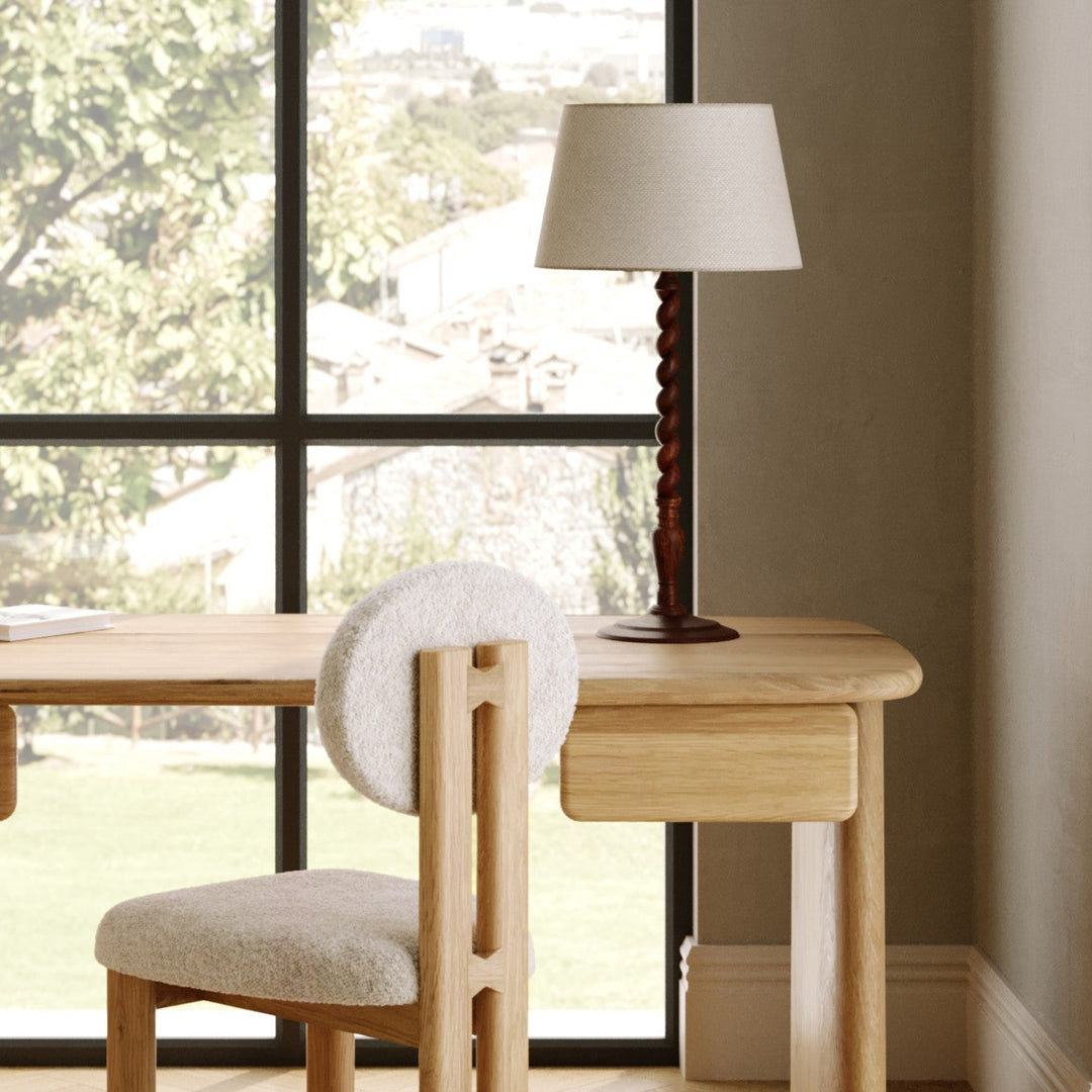 Porto Wooden Twirl Luminaire