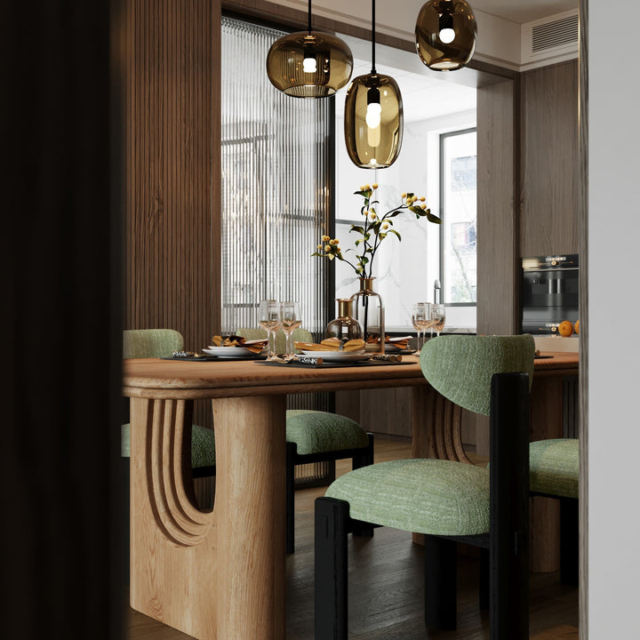 VogueOak Contoured Upholstered Diner Seat