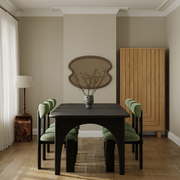 VogueOak Contoured Upholstered Diner Seat