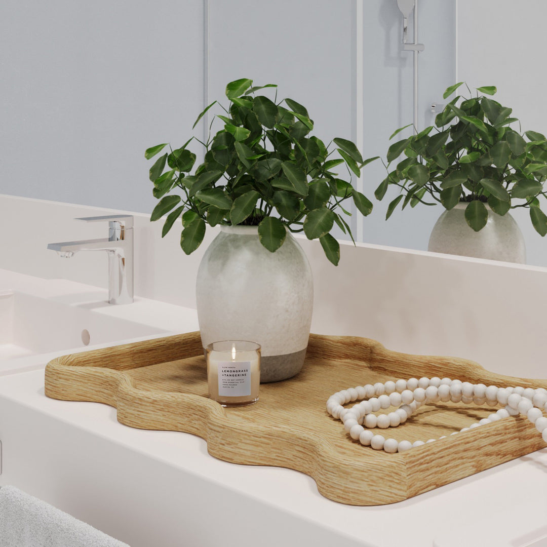 Whimsical Wave Serving Tray
