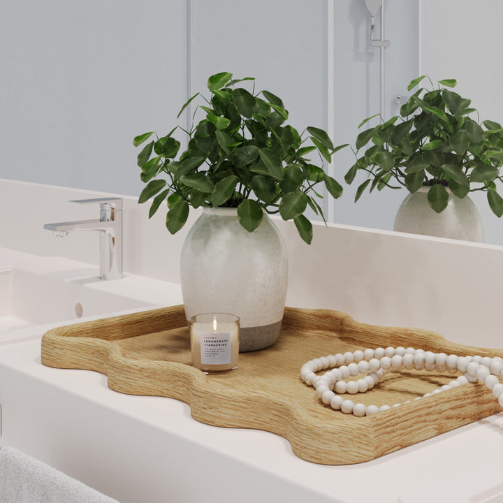 Whimsical Geometric Serving Tray - XL