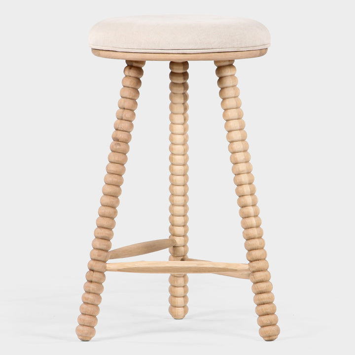 Nature's Elegance Cottage-Style Counter Stool