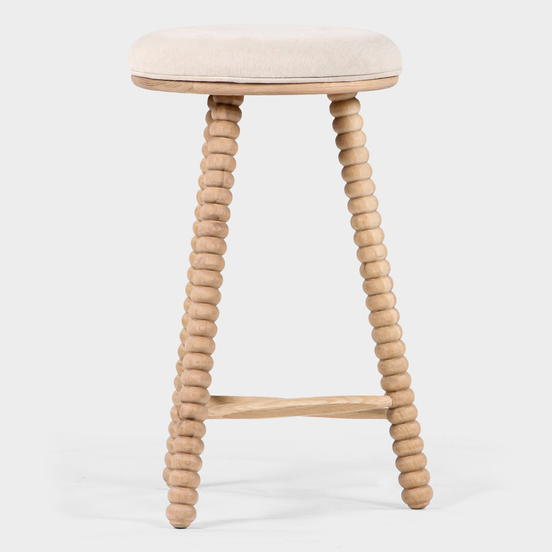 Nature's Elegance Cottage-Style Counter Stool