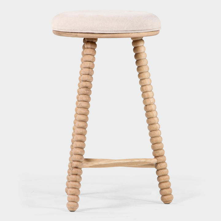 Nature's Elegance Cottage-Style Counter Stool