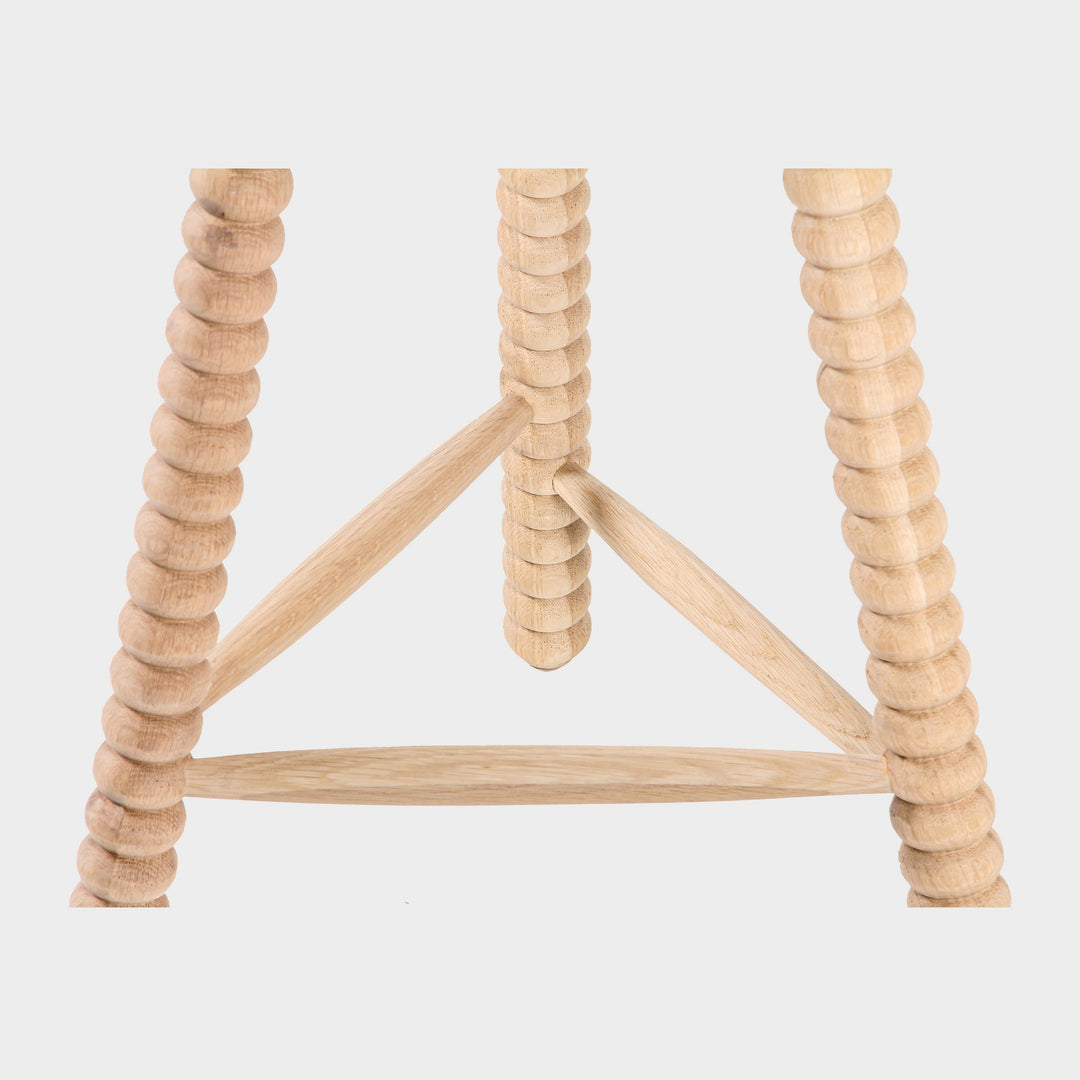 Nature's Elegance Cottage-Style Counter Stool