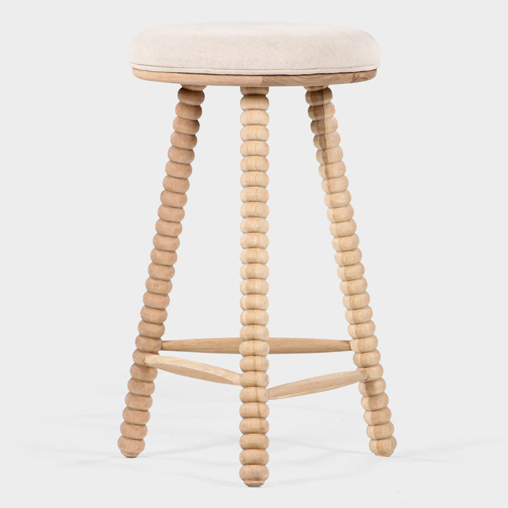 Nature's Elegance Cottage-Style Counter Stool