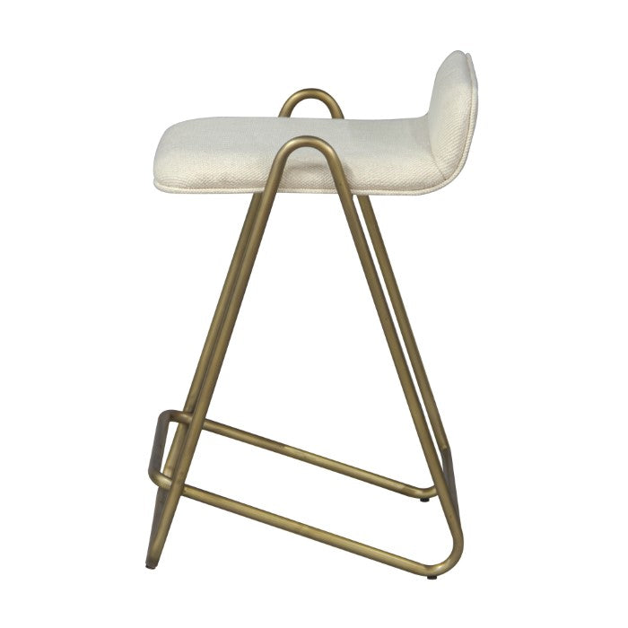 Flexform Paperclip-Inspired Counter Stool