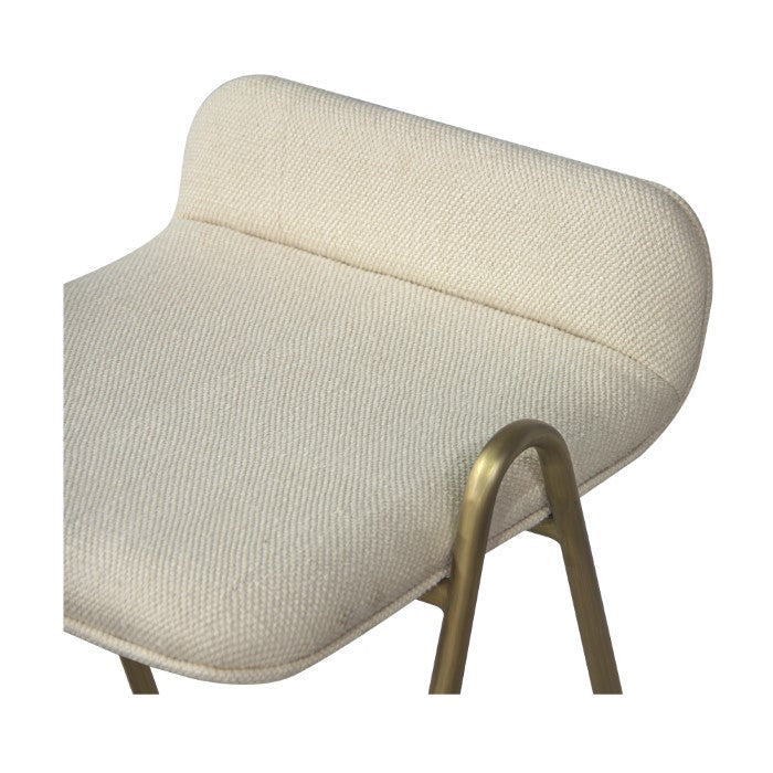 Flexform Paperclip-Inspired Counter Stool
