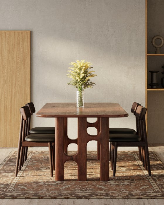 Coastal Echo Solid Wood Dining Table