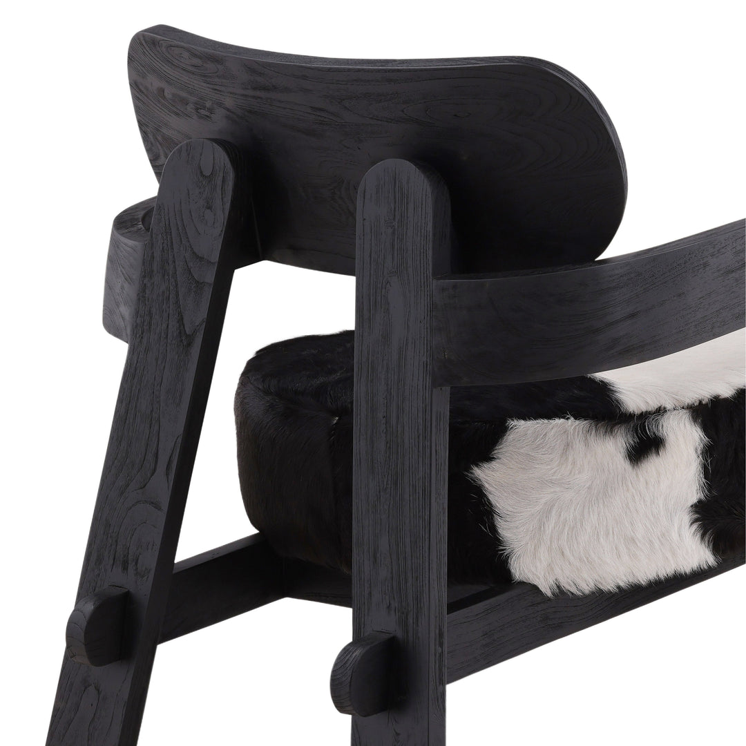Elegant Artisan Breeze Chair - Unique Black Edition