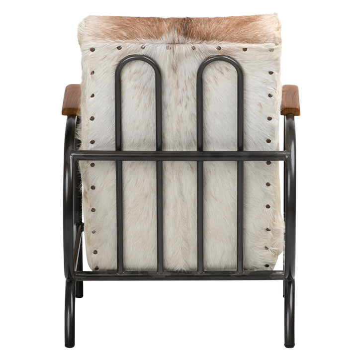 Unique Whimsy Hide-Print Settee