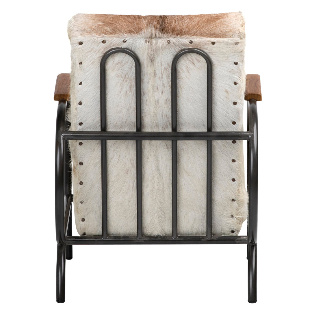 Unique Whimsy Hide-Print Settee