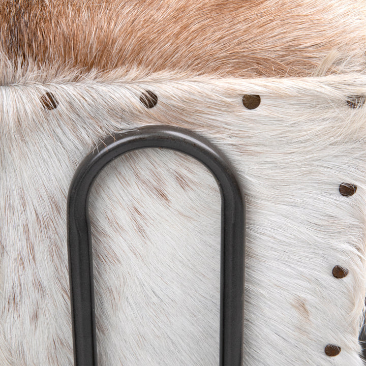 Unique Whimsy Hide-Print Settee