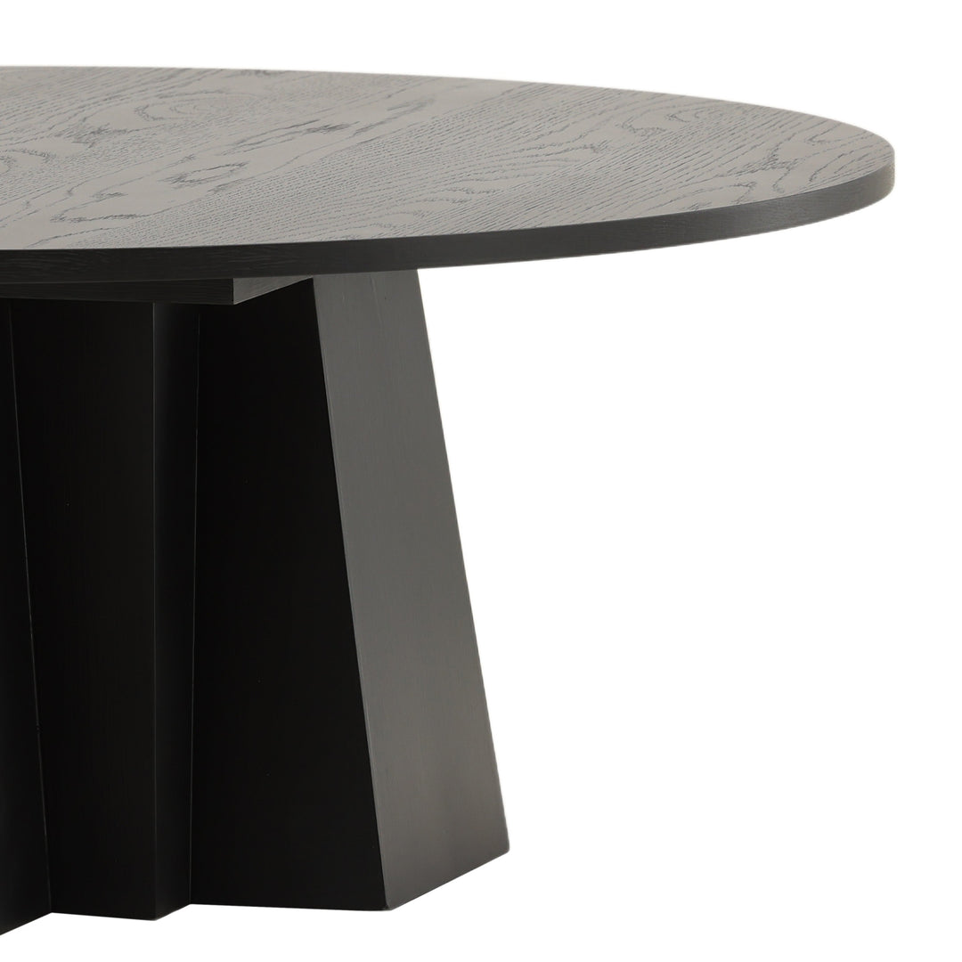 Elegant Charcoal Bistro Table for Modern Spaces