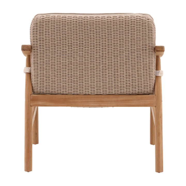 Breezy Bliss Outdoor Accent Chair - Golden Hue