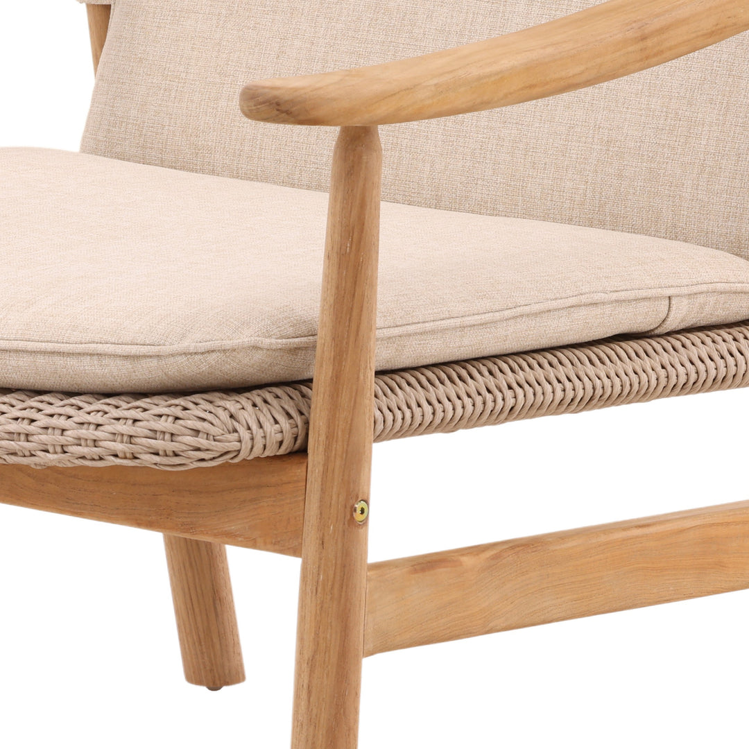 Breezy Bliss Outdoor Accent Chair - Golden Hue
