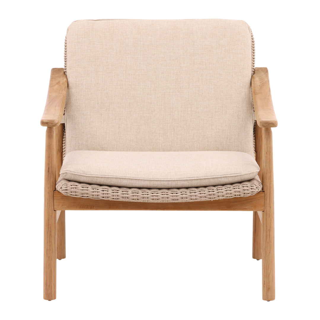 Breezy Bliss Outdoor Accent Chair - Golden Hue