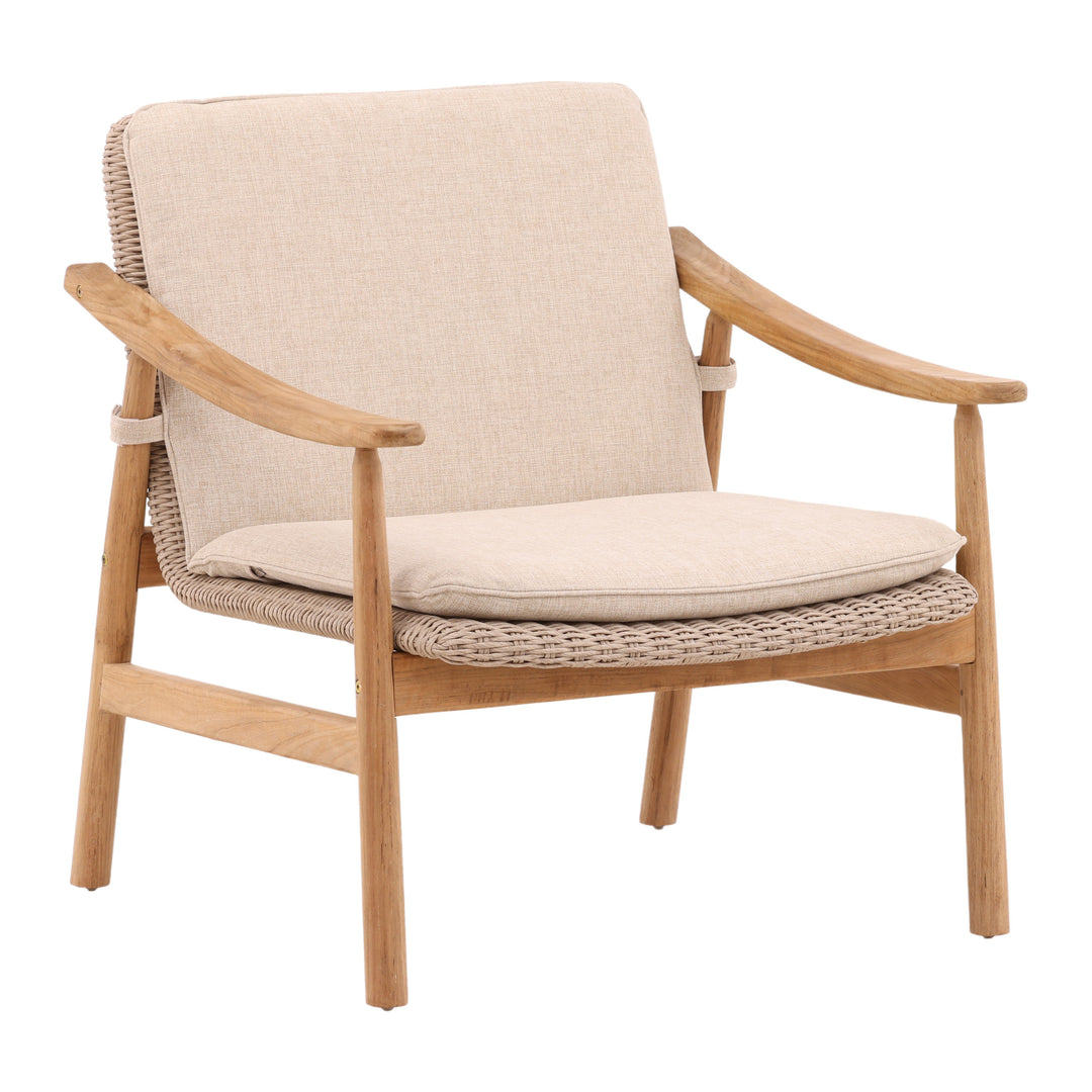 Breezy Bliss Outdoor Accent Chair - Golden Hue