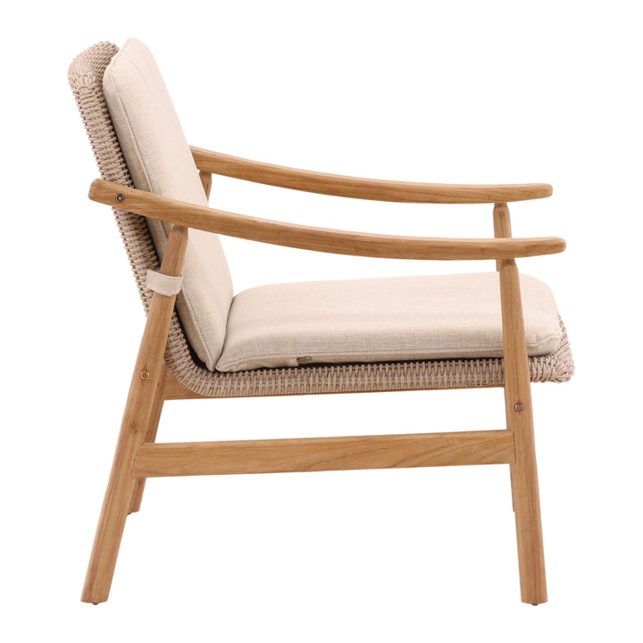 Breezy Bliss Outdoor Accent Chair - Golden Hue