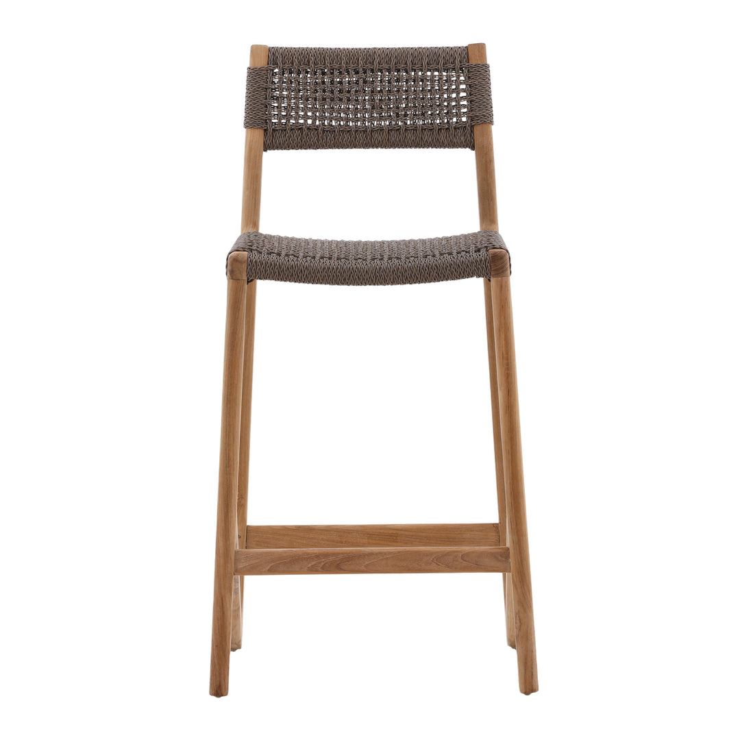 Urban Chic Grey Height-Adjustable Garden Seat