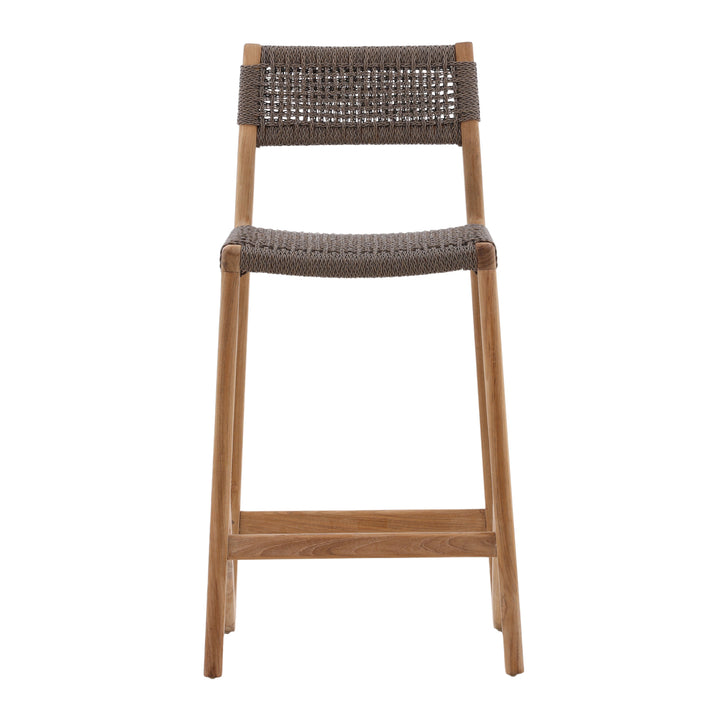 Urban Chic Grey Height-Adjustable Garden Seat