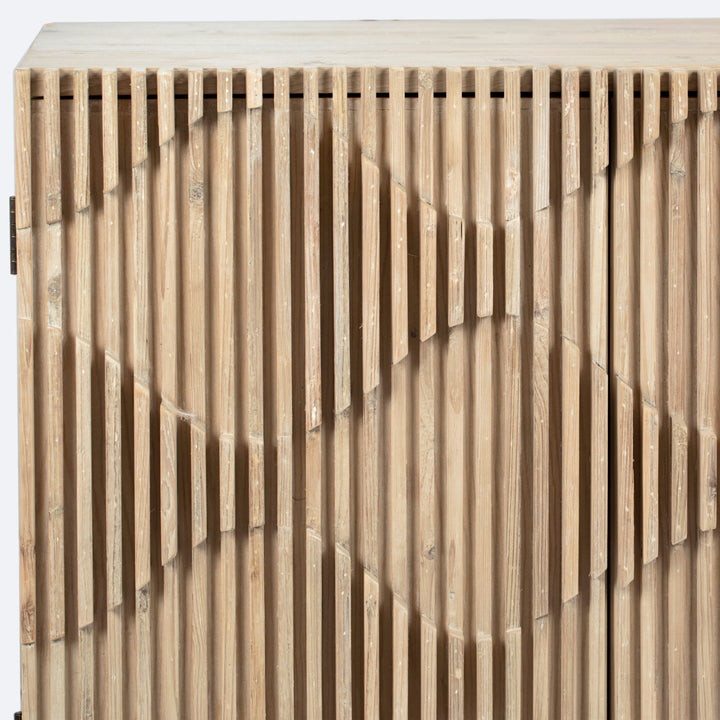 Artisan Oak Console Storage Unit