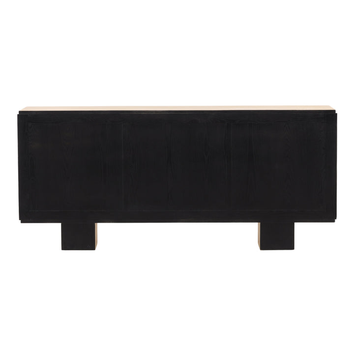 Natural Radiance Sideboard with Integrated Lighting