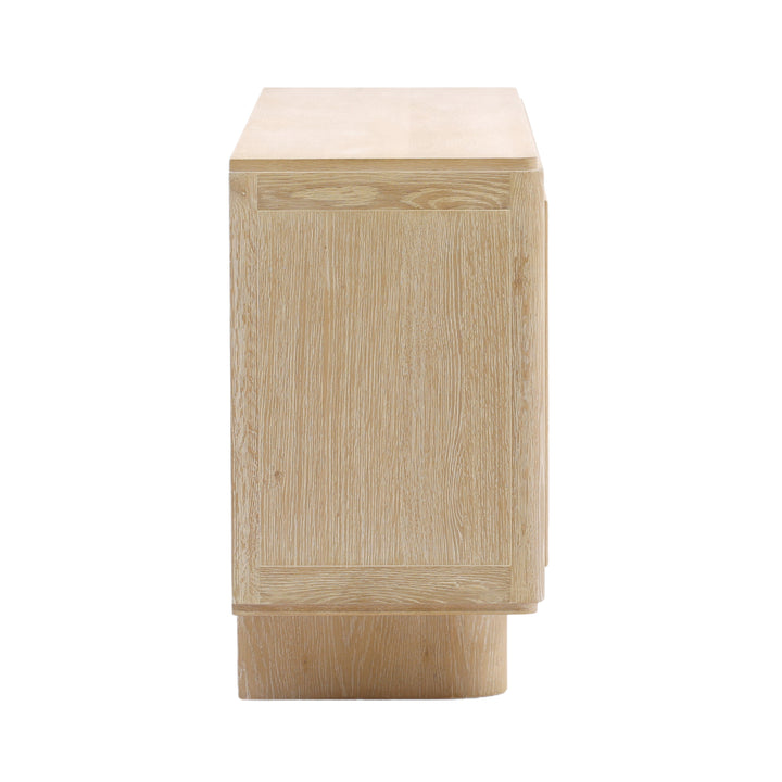 Natural Radiance Sideboard with Integrated Lighting