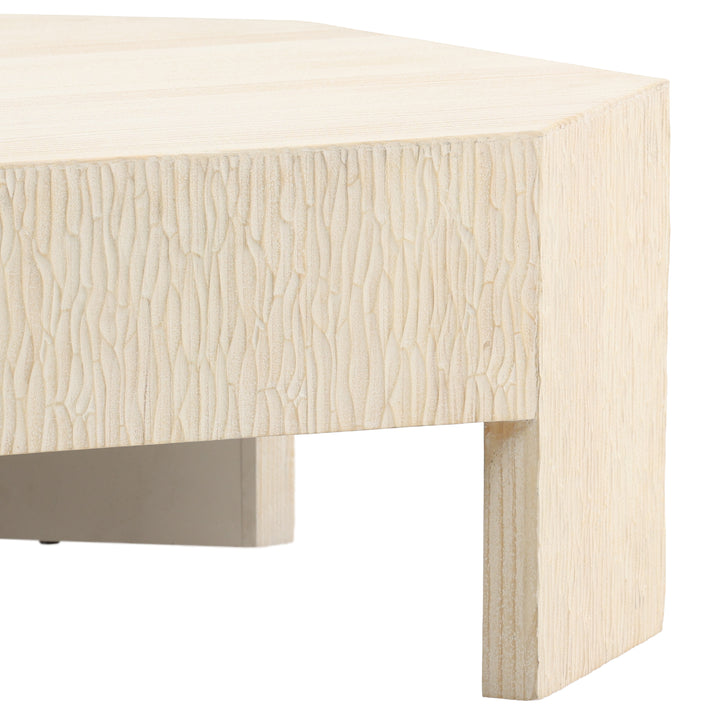 Crafted Oak Farmhouse Chic Coffee Table