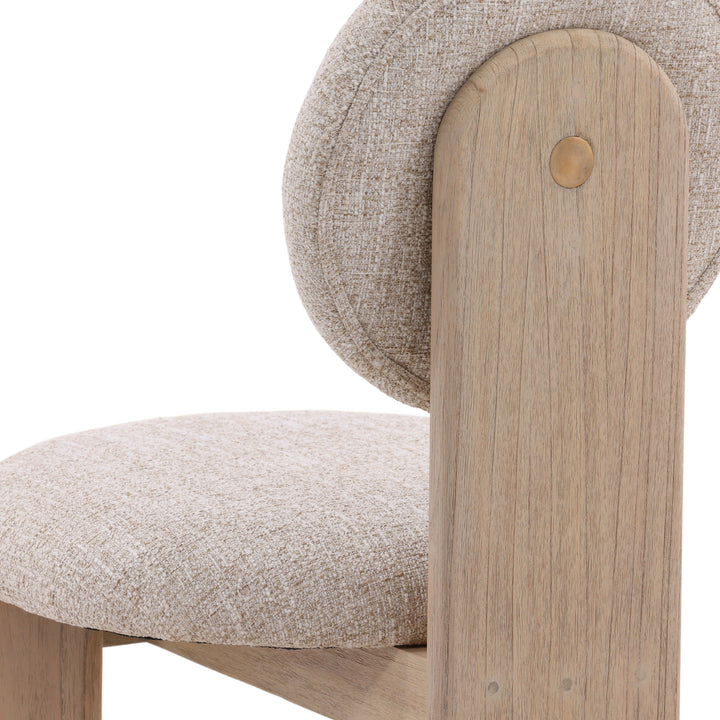 Breeze Comfy Dine Duo - 2 Seater Cream Chair Set