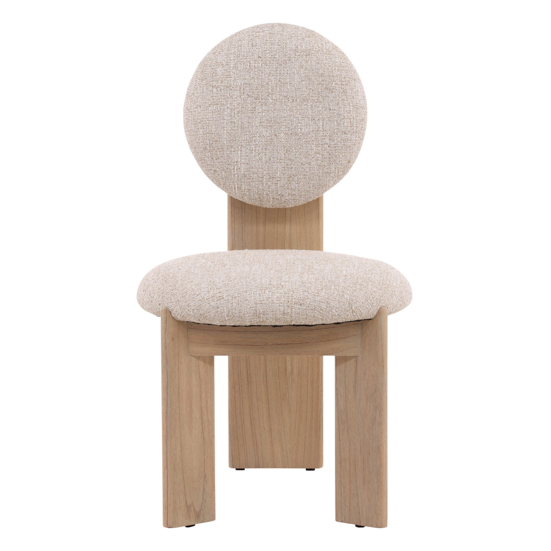 Breeze Comfy Dine Duo - 2 Seater Cream Chair Set