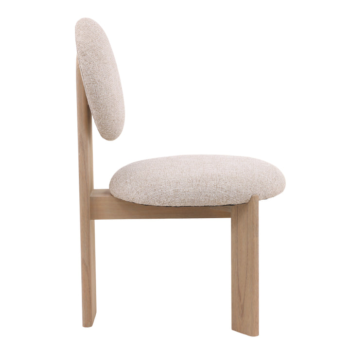 Breeze Comfy Dine Duo - 2 Seater Cream Chair Set
